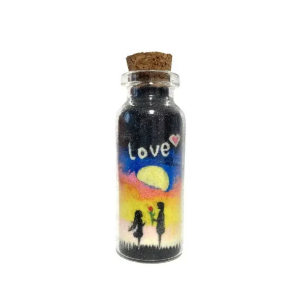 Couples Love Sand Art Bottles-bottles sand art