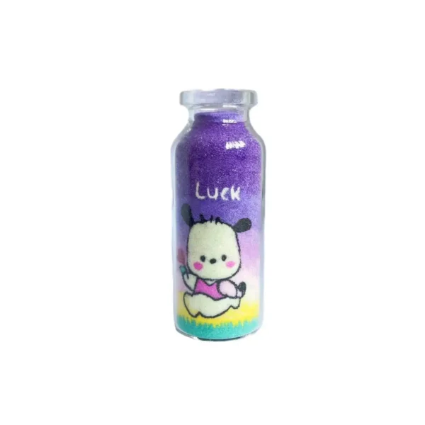 Puppy Dog Luck Sand Art Bottles-colored sand