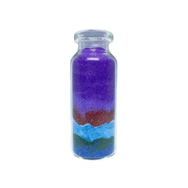 Wolf Moon Sand Art Bottles-arts with sand bottle