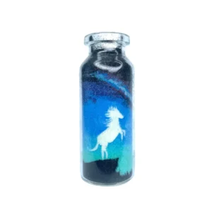 horse AuroraNorthern Lights Sand Art Bottles-bottles sand art