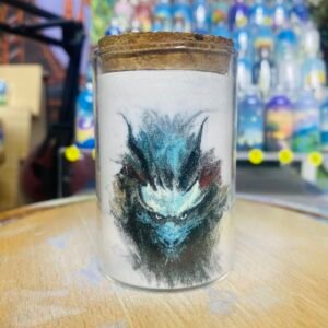 Dragon, diameter 4.7 centimeters, height 7 centimeters