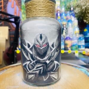 League of Legends, diameter, 6.5 centimeters, height 14 centimeters