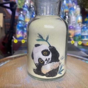 img_0346 Panda, diameter 5.5 centimeters, height 11 centimeters