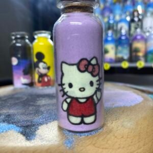 1 Sand Art Bottle [SandArtPoet] kitty