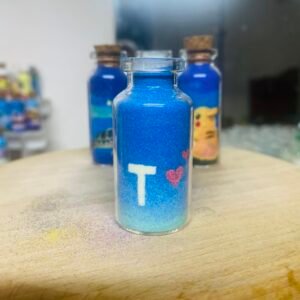 6 letters in 6 bottles