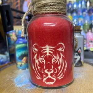 Big tiger sandart Sand Art Bottle [SandArtPoet]