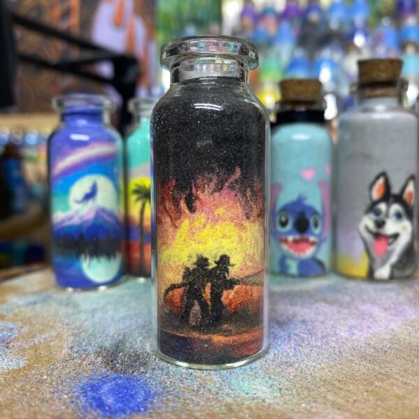 Fire sandart